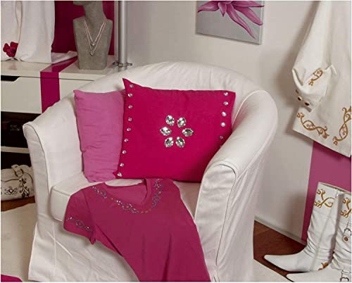 KREUL 49603 - Schmucksteinkleber, 80 ml, waschbar bis 30 °C, trocknet transparent, lösungsmittelfrei, auf Wasserbasis, zum Befestigen von Schmucksteinen