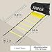 Juvale Agility Ladder Set - 20 ft Adjustable Ladder - 6 Yellow Disc Cones & Resistance Parachute - Football & Soccer Drills - Cones for Sports Training & Running Parachute Speed Training