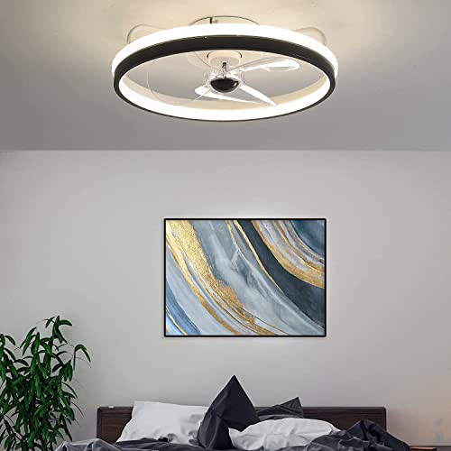 Ventilateur de plafond pour chambre et salon avec lampe dimmable - 5