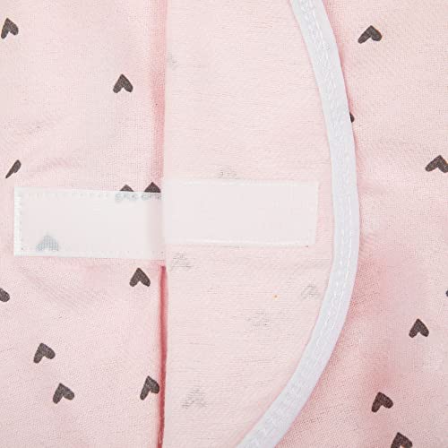 Cueiro Swaddle Ajustável Papi Compose 70Cm X 62Cm Contem 01 Un, Papi Textil, Rosa, 70X62, Papi Texti