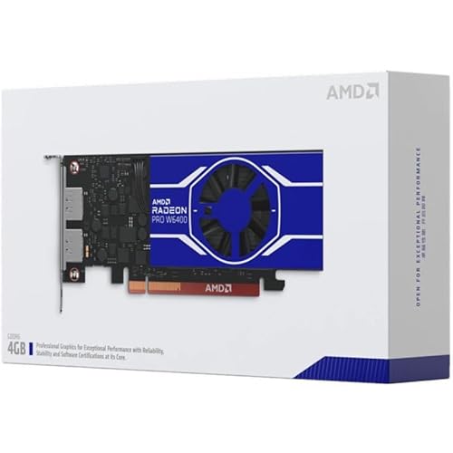 RADEON Pro W 6400 RDNA 2 LP 4GB GDDR6 PCIe 4.0 x4 100-506189 - Scheda video - Immagine 7