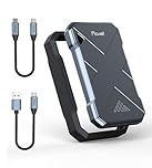 Fikwot FP90 External SSD 2TB, Portable SSD, Up to 2050MB/s, USB 3.2 Gen2 USB A & USB C, IP68 Water and Dust Resistant， External Solid State Drive for PC/PS5/Xbox/Mac/Laptop/iPhone15/16.