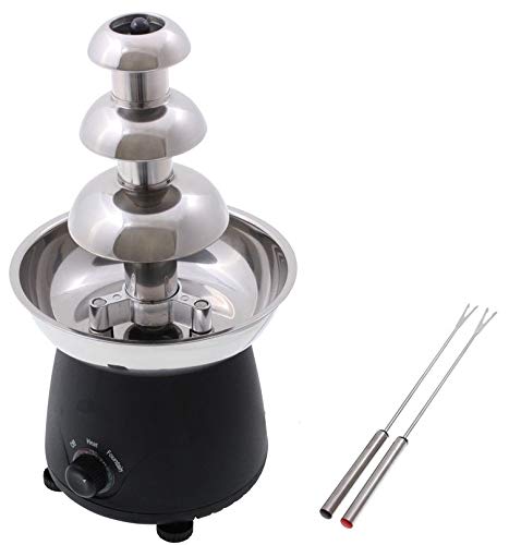 TAMLED SET Schokobrunnen + 2 Fonduespieße