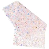 FRCOLOR Alfombrilla Manicura Reutilizable con Lentejuelas Cojín Suave para Uñas Almohadilla para Arte Nail Salón o Uso Doméstico Protección Mesa y Descanso para Manos Mujer