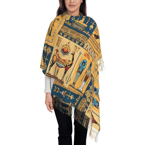 Écharpe à pompons personnalisée femme écharpe imprimée automne hiver noire à franges