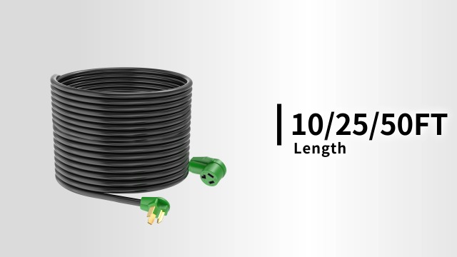 Cavo Di Prolunga Per Asciugatrice/EV A 4 Poli 25 Piedi 30 Amp - Foto 8