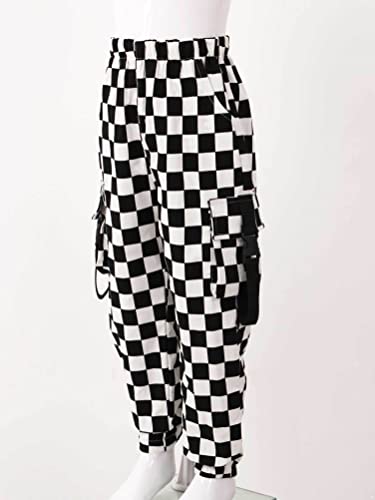 Aislor Kids Girls Jogger Cargo Harem Pants Sports Casual Trousers Workout Street Hip Hop Dance Sweatpants Bottoms4