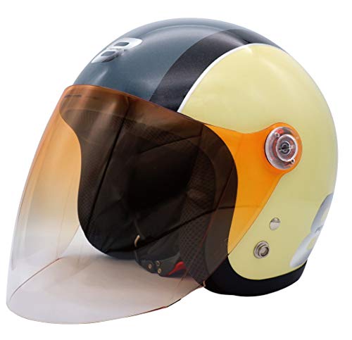 Amazon | ダムトラックス(DAMMTRAX) バイクジェットヘルメット
