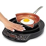 Nuwave Gold Precision Induction Cooktop, Portable, Powerful with Large 8” Heating Coil,100°F to 575°F, 3 Wattage Settings, 12” Heat-Resistant Cooking Surface - Image 2