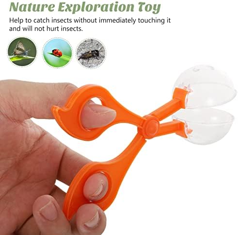 Kisangel 2 Set Kids Insect Scissors Handy Scoopers Plastic Jumbo Tweezers Bug Catcher Tool for Kids Boys Girls 9 41eSvjEWHLL. AC