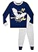Harry Potter Mädchen Hedwig Schlafanzug Slim Fit Blau 128