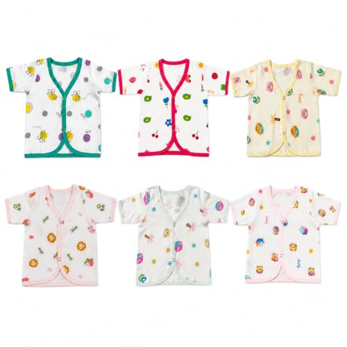 Image of V2M Cotton Jhabla New Born Baby Clothes