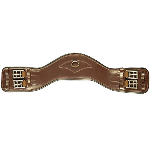 Total Saddle Fit - Shoulder Relief Girth - Dressage (Black, 24) #TOP2