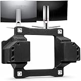 Fixez votre moniteur non VESA à un support vesa 75x75 mm de moniteur ou à un support mural : installation facile - L'adaptateur remplace le support et se fixe à un support de moniteur. Un jeu de vis pour le montage sur le bras du moniteur est inclus.