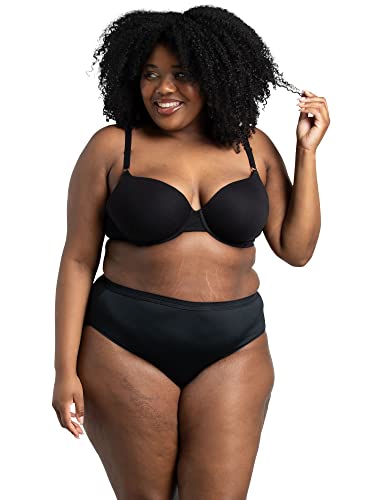 Image of Fruit of the Loom Women's Lightweight Microfiber Underwear, Smooth Under Clothes, Available in Plus Size