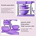 Freeingbag 58mm (2.25 in) Installation-Free DIY Button Maker Machine, Button Badge Press with 100pcs Supplies + Circle Cutter + Protection Set & Button Maker Color Film (Purple, 2.25 inch / 58mm)
