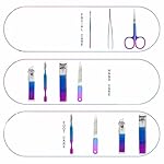 Manicure Set Nail Clipper Set Women Men Stocking Stuffers Travel Nail Clipper Kit Personal Care Tools with Case Manicure Tools Grooming Kit Christmas Gifts for Women Men Teens Family Friends - Image 3