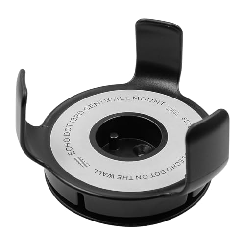 Namvo Speaker Wall Mount Bracket for Dot 3rd 4rd Generation Home Mini Smart Speaker with Cable Organiser - Black - Image 2
