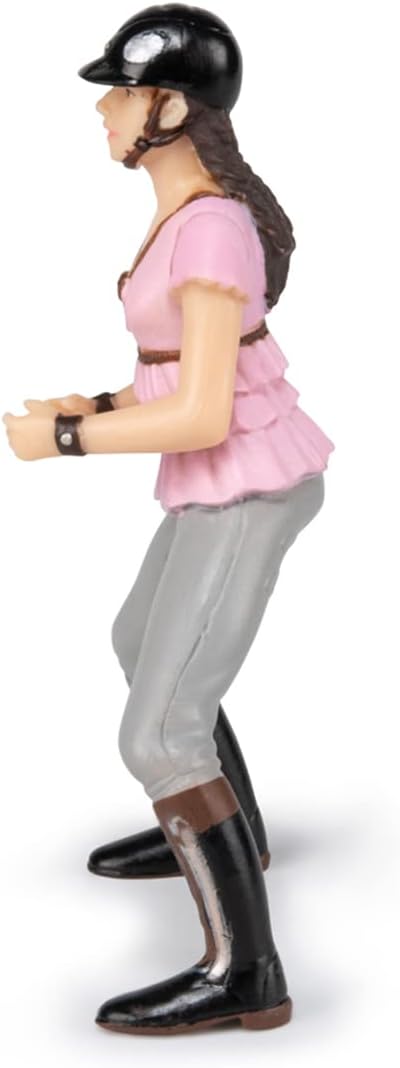 Papo "Riding Girl Fashion" Figure, Pink