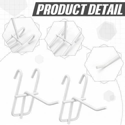 Crochets de grille 5 cm support mural pour vente au détail