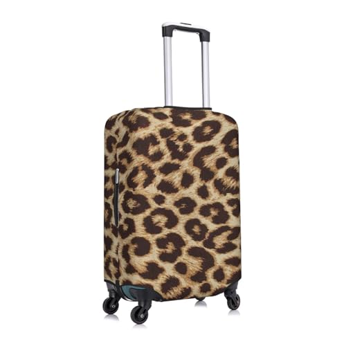 Leopard Pattern Print Luggage Suitcase Covers Elastic Washable Luggage Protector Luggage Covers For Suitcase3