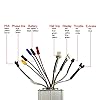 Pilipane Kit de contrôleur sans balais Contrôleur de Moteur Haute Performance 1000W avec Panneau d'affichage LCD3 pour Le vélo électrique et Scooter Aluminium Alloy Case Complete #2
