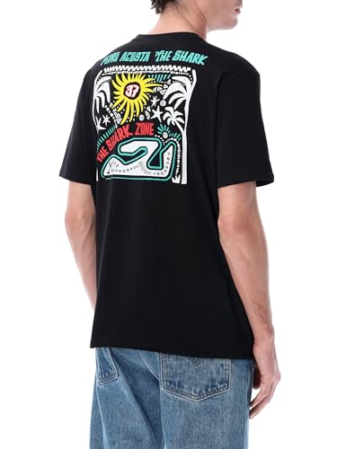 Camiseta Pedro Acosta 37 oficial del equipo GP Gruppo Pritelli diseño The Shark Zone de algodón
