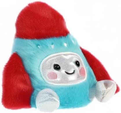 Miniatura 5 de Aurora Adorable Palm Pals Mars Rocket Ship - Divertido peluche coleccionable para coleccionistas de niños y adultos, perfecto para decorar