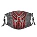Transformers - Máscara facial para el cuello, protección UV, protección solar, polaina mágica, polaina para cuello, bufanda a prueba de viento, protector solar transpirable para deportes y exteriores