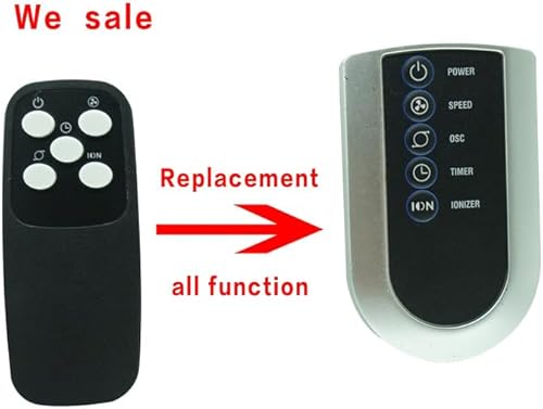 Miniatura 2 de Control remoto para ventilador de torre Lasko 2033666D 2033666C 2033666 2651 2654 2505 T48300 T48303 T42915 T42951 T42950 ventilador oscilante de