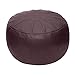 Rotot Unstuffed Pouf, Ottoman, Bean Bag Chair, Foot Stool, Foot Rest, Storage Solution or Wedding (Empty & New) (Puce, Brown)