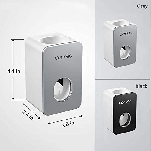 Automatic Toothpaste Dispenser for Kids, Toothpaste SqueezerοΌ Black Grey - 1