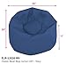 ECR4Kids Junior Classic Bean Bag, Navy (26