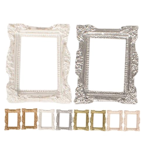 SUPVOX �~�j�t�H�g�t���[�� 10�Z�b�g �A���e�B�[�N�����^�z�� �������f�B�X�v���C�p�����t���[�� �ƒ�p��� �Ǌ|���C���e���A