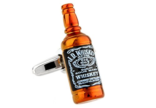 Whiskey Bottle Cufflinks