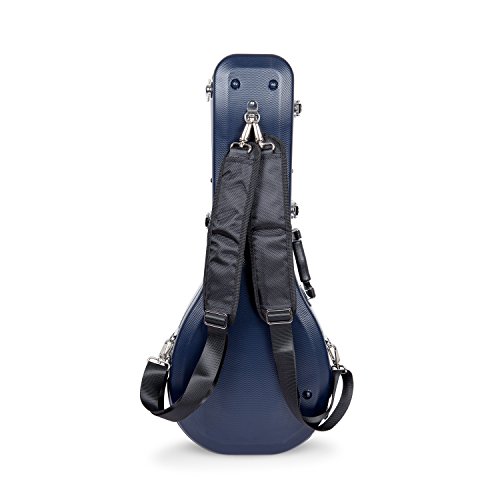 Image of Crossrock, ABS Molded Style Mandolin Hard Shell Case, Blue (CRA861MABL)