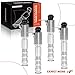A-Premium 4-PC Engine Variable Valve Timing (VVT) Solenoid Compatible with Chevrolet Equinox Malibu Traverse Impala & GMC Terrain Acadia & Buick & Cadillac & Pontiac & Saab, Replace# 12586722