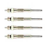 4Pcs Plug Glow 600-815-2761 Compatible With Komatsu Engine 4D95 4D95S Forklift Truck FD20-T11 FD25-T