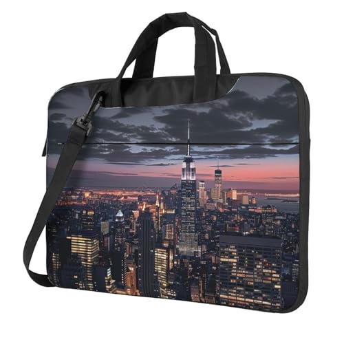 Sac pour ordinateur portable imprimé New York l'esprit urbain