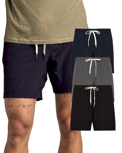 True Classic Mens Shorts – Gym Shorts for Men, Quick Dry Novelty Mens Athletic Short & Sweat Short for Workout and Running