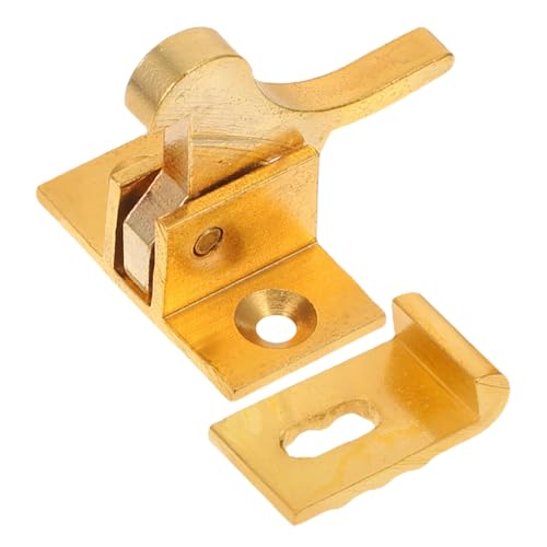 Homoyoyo Hebilla De Ventana Retro Codo Pestillo De Seguridad De Latón Para Armarios Herrajes Para Ventanas Decoración De Resortes