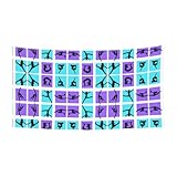 Bandera colgante de fondo para eventos de gimnasia, fiesta de cumpleaños, festivales, reuniones, telón de fondo