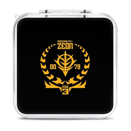 ネオ ジオンガンダムSwitch用ゲーム機用カセットケース イッチ保護カバー 収納バッグ Switch対応ハードケーススイッチ 防塵 防汚 防水 耐衝撃 12枚収納ジョイコン全面保護 着脱簡単