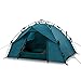 Qeedo Quick Ash 2 Tenda da Campeggio 2 posti, Tenda Automatica (Quick-Up-System) - Lakeblue
