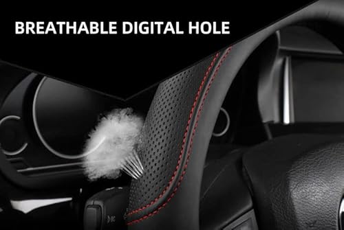 TONZACK Coprivolante per Auto in Pelle Microfibra