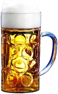 AIOS Schorm Oktoberfest 2 Pint Beer Stein. Made from Virtually Unbreakable SAN so Much Safer Than Glass.