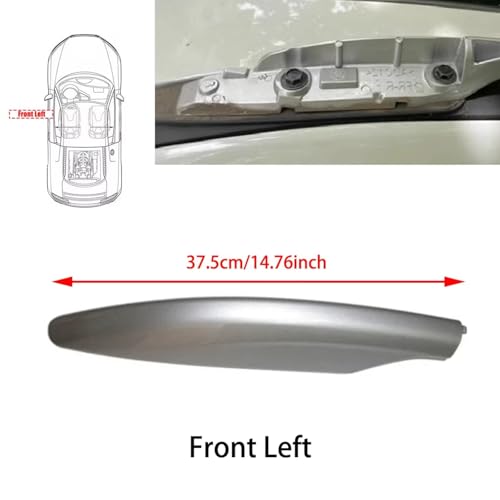 Barres de toit Nissan X-Trail T32 : cache de fixation contre infiltration eau - 7