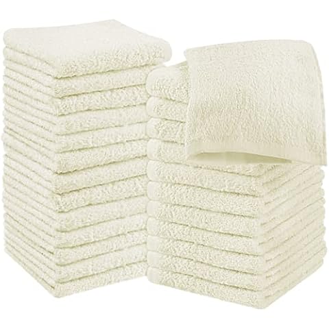 Utopia Towels 24 Pack Cotton Washcloths Cover