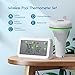 INKBIRD IBS-P02R Floating Wireless Thermometer Set with Indoor Temperature Humidity Monitor, IPX7 Waterproof, for Swimming Pools, Hot Tubs, Small Ponds, Aquariums