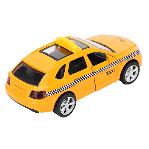 Prevessel Modèle de Taxi en Alliage, Voiture Jouet de Simulation Réaliste avec Son Léger 1:32, Cadeau pour Enfants, Applicable pour Adultes et Enfants (#2)